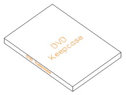 DVD keep case